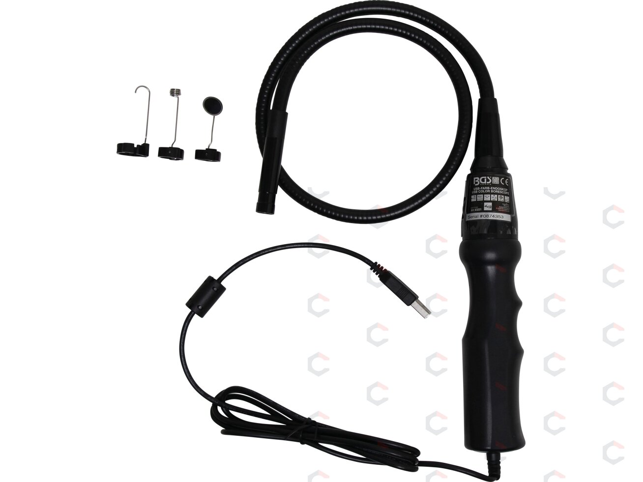 USB spalvotas endoskopas su LED apšvietimu (63221) USB spalvotas endoskopas su LED apšvietimu (63221)