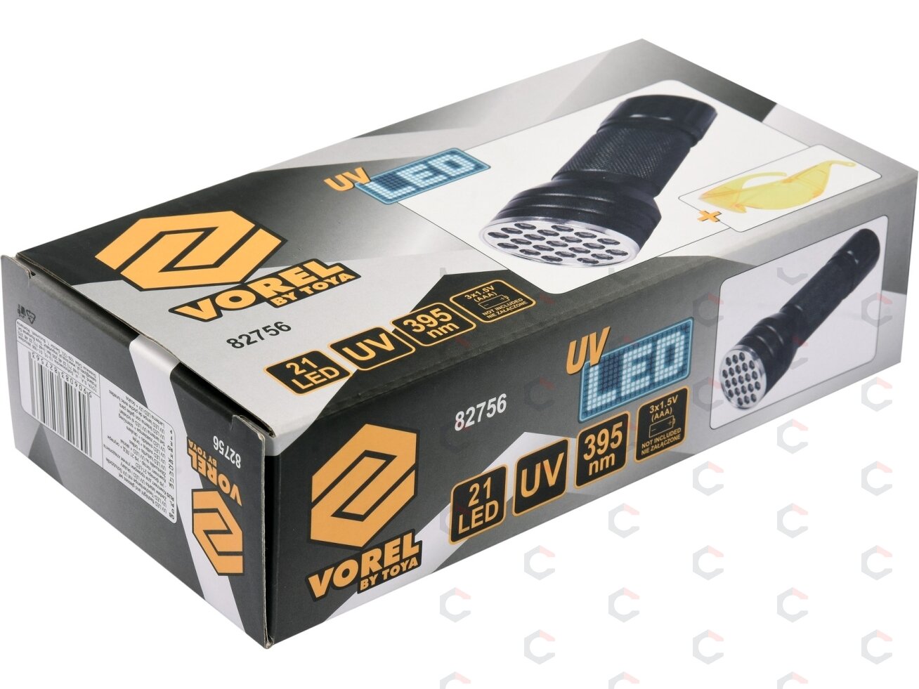 UV žibintuvėlis ir akiniai kondicionavimo sistemos nuotėkio aptikimui | UV 21 LED (82756) 3 UV žibintuvėlis ir akiniai kondicionavimo sistemos nuotėkio aptikimui | UV 21 LED (82756) 3