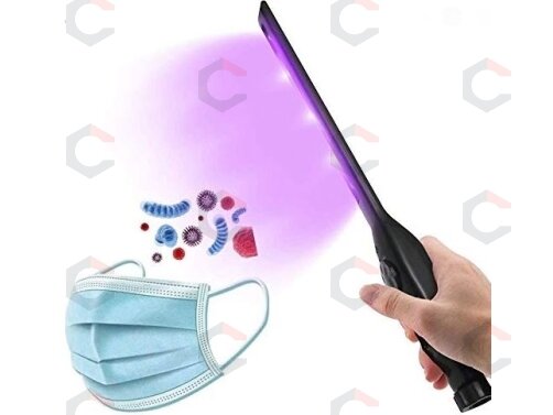 UV COB-sterilizavimo dezinfekcinė lempa ultravioletinė | itin plokščio tipo | UVC 6 LED | USB (S580-UVC) UV COB-sterilizavimo dezinfekcinė lempa ultravioletinė | itin plokščio tipo | UVC 6 LED | USB (S580-UVC)
