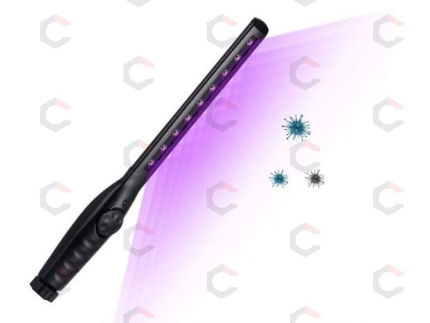 UV COB-sterilizavimo dezinfekcinė lempa ultravioletinė | itin plokščio tipo | UVC 6 LED | USB (S580-UVC) 7 UV COB-sterilizavimo dezinfekcinė lempa ultravioletinė | itin plokščio tipo | UVC 6 LED | USB (S580-UVC) 7