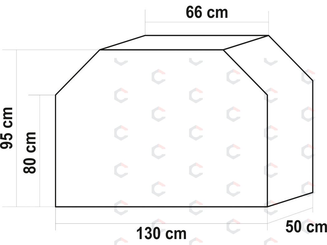 Uždangalas griliams | atspari Oksfordo medžiaga | poliuretanas | 130 X 50 X 95 cm (99761) 2 Uždangalas griliams | atspari Oksfordo medžiaga | poliuretanas | 130 X 50 X 95 cm (99761) 2