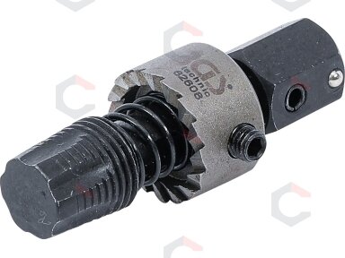 Uždegimo žvakių sriegio valiklis su sandariklio raiberiu / pjaustytuvu | M14 x 1,25 (62608) Uždegimo žvakių sriegio valiklis su sandariklio raiberiu / pjaustytuvu | M14 x 1,25 (62608)