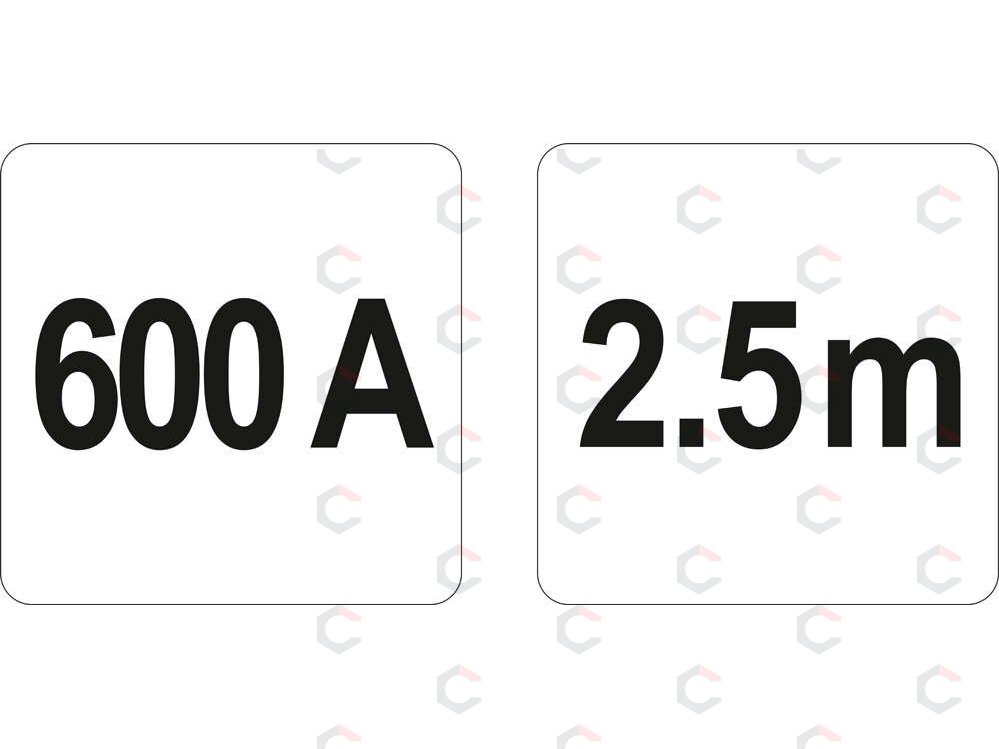 Užvedimo laidai | 400 A (YT-83152) 1 Užvedimo laidai | 400 A (YT-83152) 1