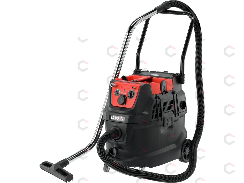 Vakuuminis dulkių siurblys – automatinis filtro kratytuvas, pneumo sinchronizacija – 40 l | 1600/3600 W (YT-85718) Vakuuminis dulkių siurblys – automatinis filtro kratytuvas, pneumo sinchronizacija – 40 l | 1600/3600 W (YT-85718)
