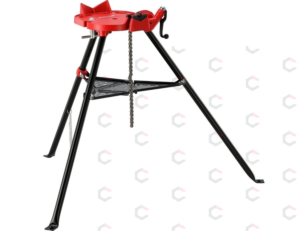 Vamzdžių spaustuvai su stovu ir grandine | 6–150 mm (1/8"–6") (YT-65091) 1
