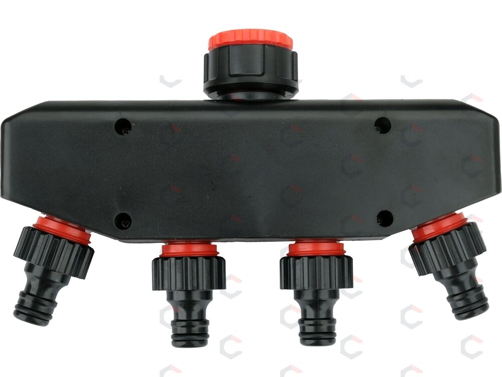 Keturgubas čiaupo adapteris | G3/4 ir G1 | 4 išėjimai (YT-89103) 1 Keturgubas čiaupo adapteris | G3/4 ir G1 | 4 išėjimai (YT-89103) 1