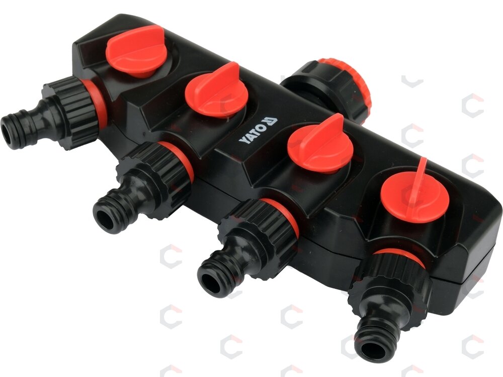 Keturgubas čiaupo adapteris | G3/4 ir G1 | 4 išėjimai (YT-89103) 2 Keturgubas čiaupo adapteris | G3/4 ir G1 | 4 išėjimai (YT-89103) 2