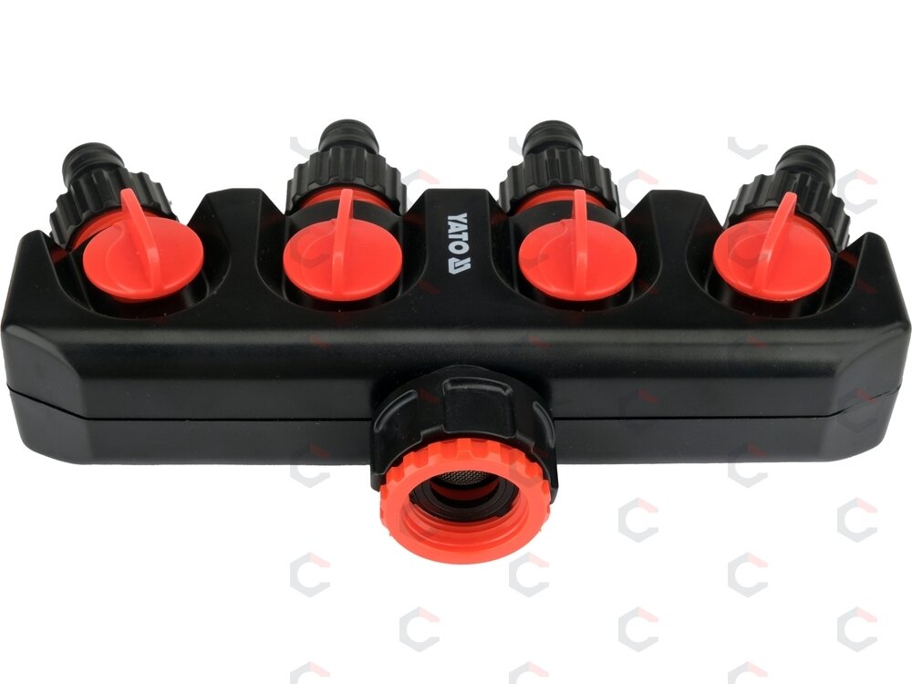 Keturgubas čiaupo adapteris | G3/4 ir G1 | 4 išėjimai (YT-89103) 3 Keturgubas čiaupo adapteris | G3/4 ir G1 | 4 išėjimai (YT-89103) 3