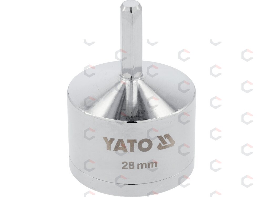 Vario vamzdžio valymo šepetys | 28 mm | šešiakampis kotas (YT-63721) Vario vamzdžio valymo šepetys | 28 mm | šešiakampis kotas (YT-63721)