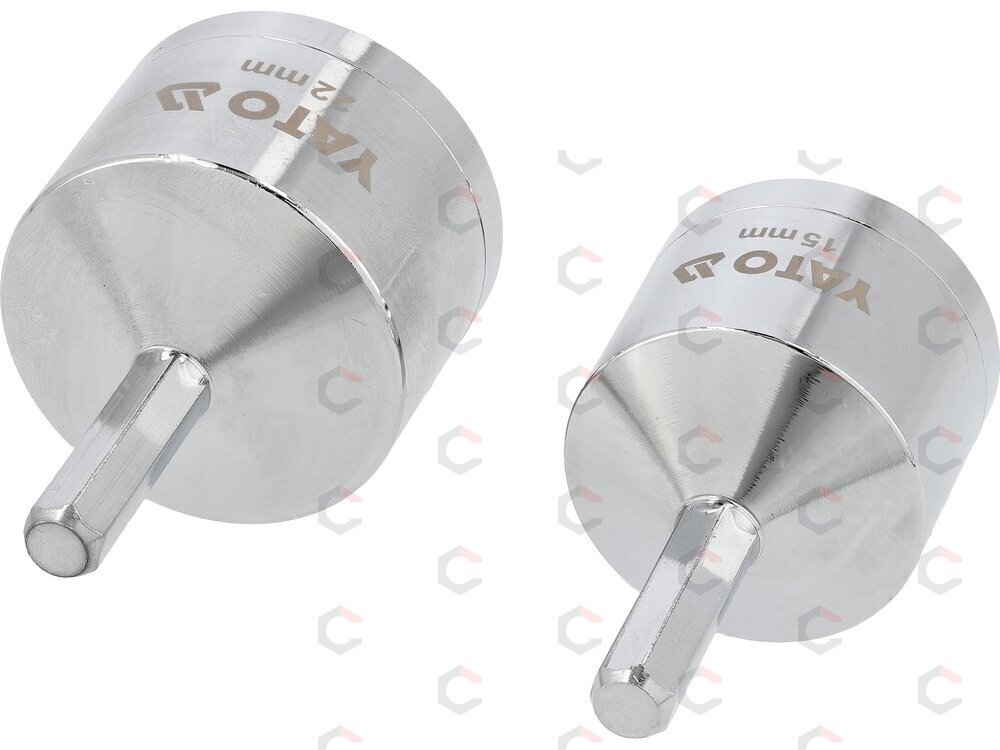 Vario vamzdžių valymo šepečių rinkinys | 15 mm ir 22 mm | 2 vnt (YT-63720) Vario vamzdžių valymo šepečių rinkinys | 15 mm ir 22 mm | 2 vnt (YT-63720)