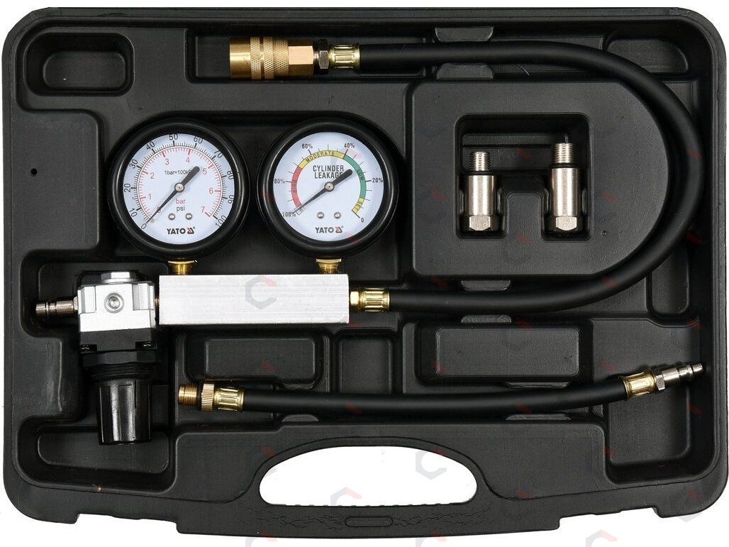 Variklio spaudimo nuotėkio testeris (YT-73055) Variklio spaudimo nuotėkio testeris (YT-73055)
