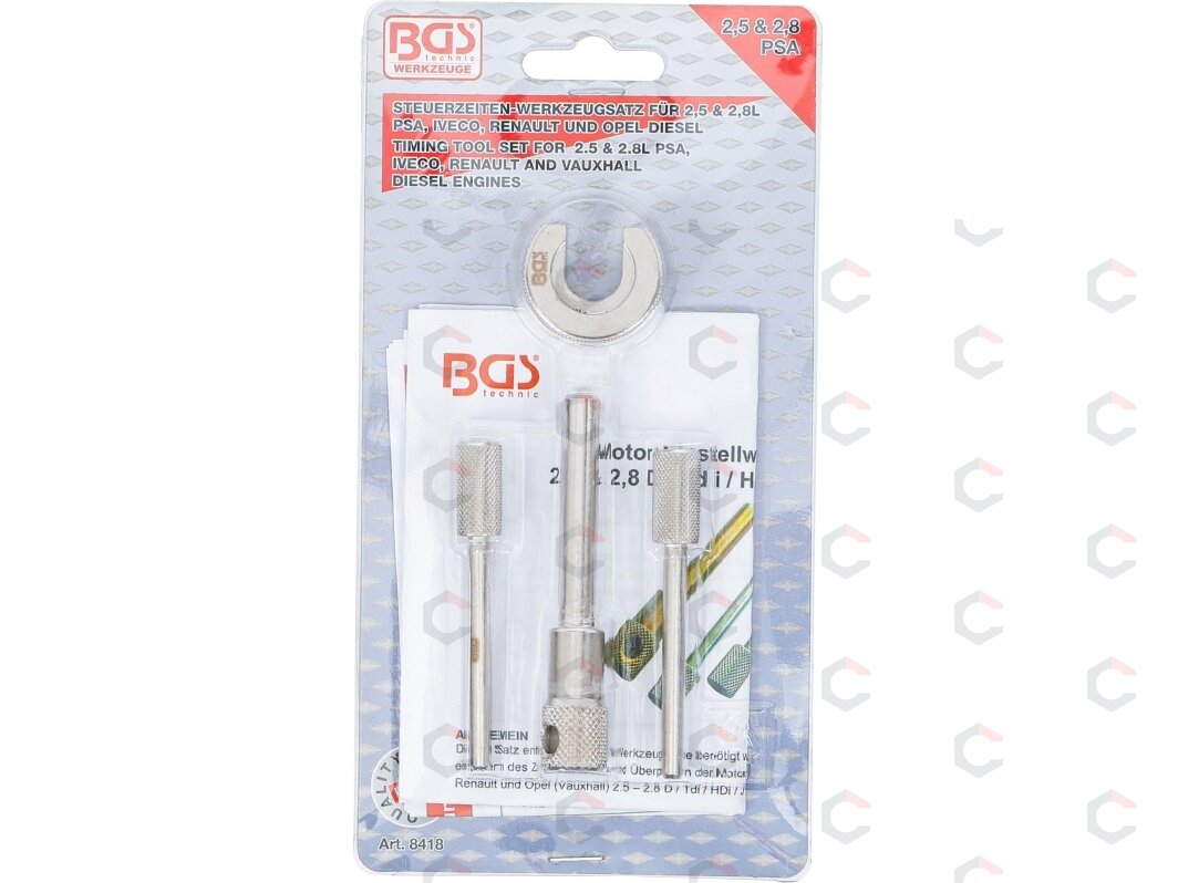 Variklio fiksavimo rinkinys | PSA 2.5, 2.8 Dyzelis (8418) 3 Variklio fiksavimo rinkinys | PSA 2.5, 2.8 Dyzelis (8418) 3
