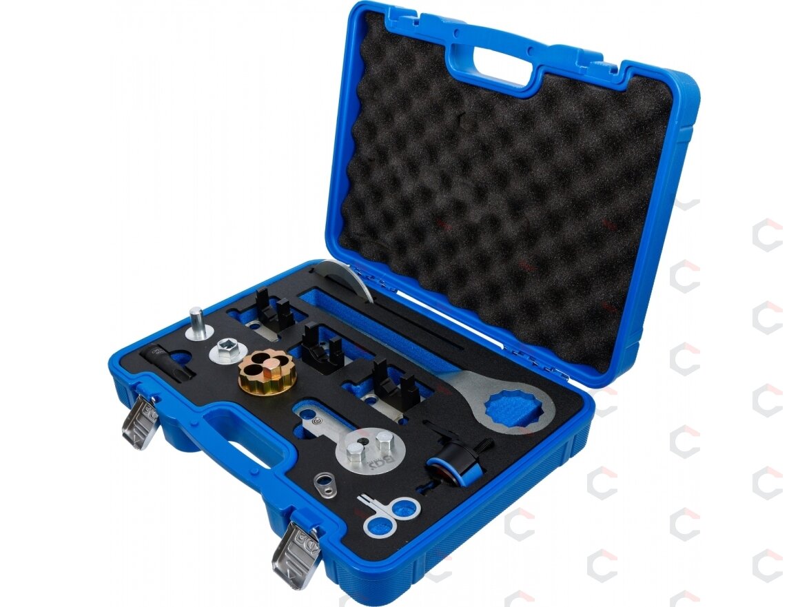 Variklio fiksavimo ir paskirstymo įrankių rinkinys | Mercedes-Benz M254 / M256 | 13 vnt. | BGS (62661) 2 Variklio fiksavimo ir paskirstymo įrankių rinkinys | Mercedes-Benz M254 / M256 | 13 vnt. | BGS (62661) 2