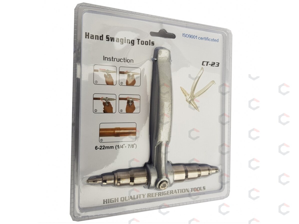 Vamzdelių plėtimo įrankis | 6-22 mm (CT-23) 2 Vamzdelių plėtimo įrankis | 6-22 mm (CT-23) 2