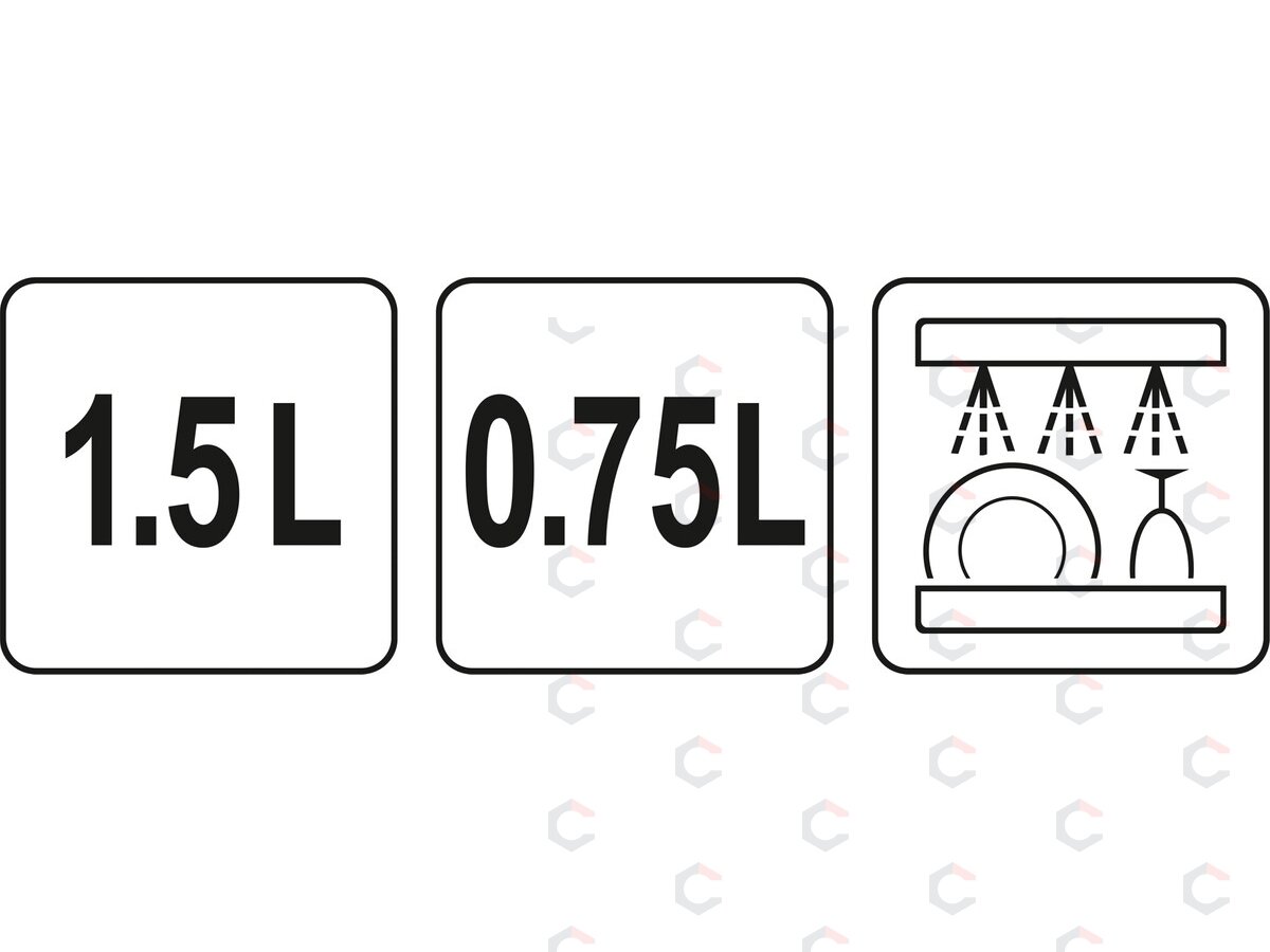 Vakuuminių maisto indų rinkinys | 0,75 l + 1,5 l | su datos žymėjimu | 2 vnt. (67890) 6 Vakuuminių maisto indų rinkinys | 0,75 l + 1,5 l | su datos žymėjimu | 2 vnt. (67890) 6