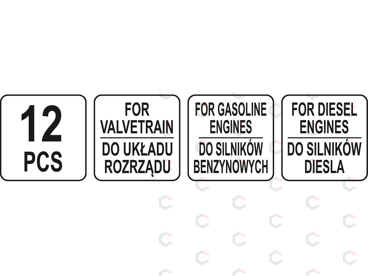 Variklio fiksavimo įrankių rinkinys | Ford / Mazda (YT-06021) 4 Variklio fiksavimo įrankių rinkinys | Ford / Mazda (YT-06021) 4