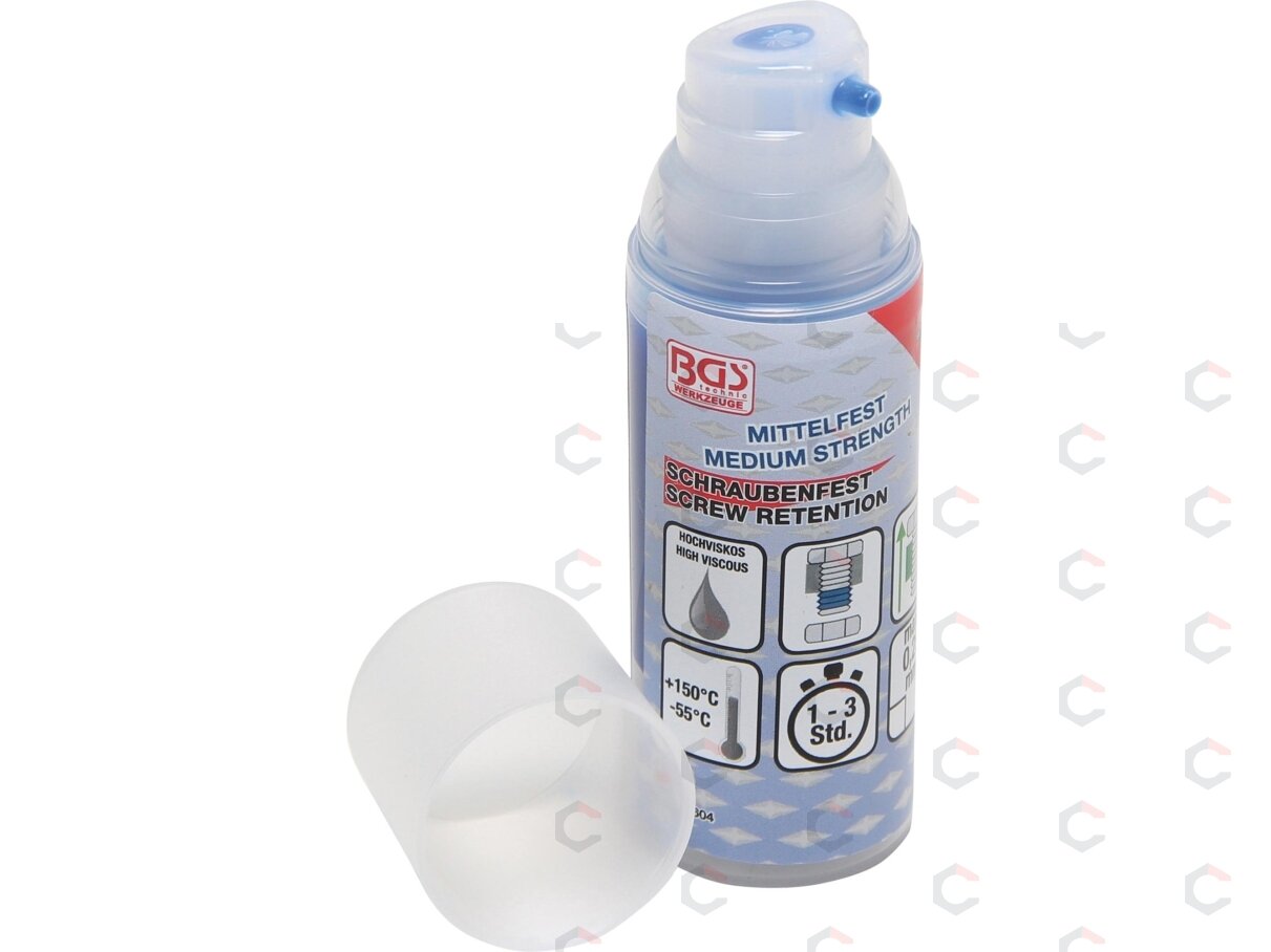 Varžtų klijai | vidutinio stiprumo | didelis klampumas | 50 g pompa dozatorius (80604) 5 Varžtų klijai | vidutinio stiprumo | didelis klampumas | 50 g pompa dozatorius (80604) 5