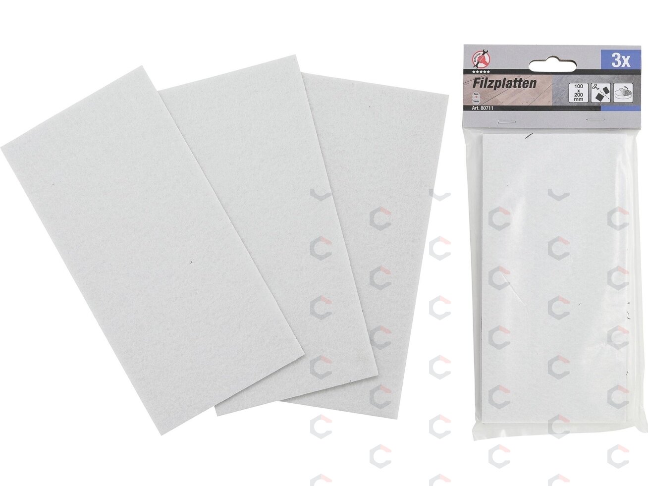 Vailokas | Matinis | baltas | 100 x 200 mm | 3 vnt. (80711) Vailokas | Matinis | baltas | 100 x 200 mm | 3 vnt. (80711)