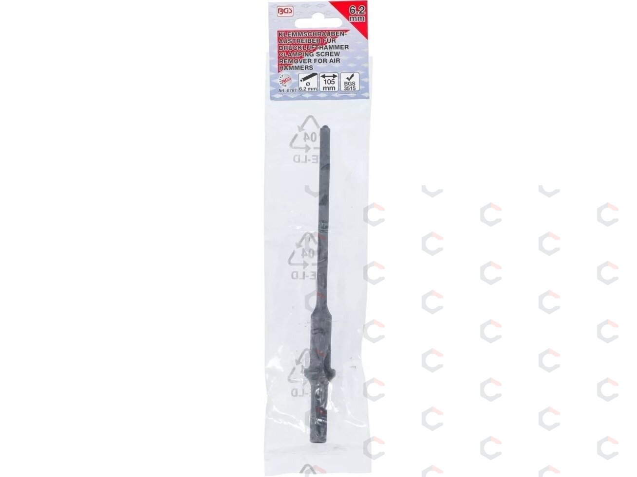 Vairo traukių/pakabos ašių iškalėjas | tinka VAG 4-Wishbone ašims | 6 mm (8787) 2