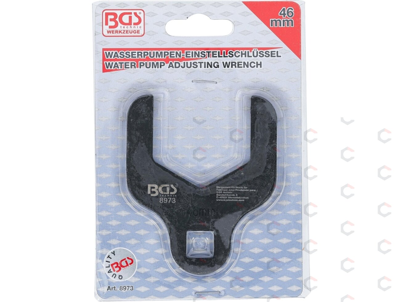 Vandens pompos aptarnavimo raktas Opel, 46 mm (8973) 3 Vandens pompos aptarnavimo raktas Opel, 46 mm (8973) 3
