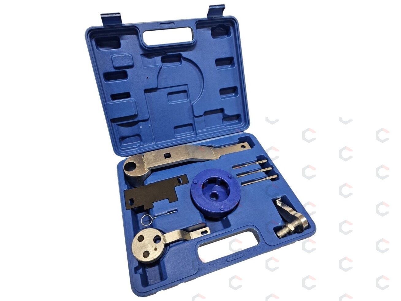Variklio fiksavimo įrankių rinkinys | FORD 2.0/2.2/2.4/3.2 TDCi TDdi (Chain) (SK1128) 2 Variklio fiksavimo įrankių rinkinys | FORD 2.0/2.2/2.4/3.2 TDCi TDdi (Chain) (SK1128) 2