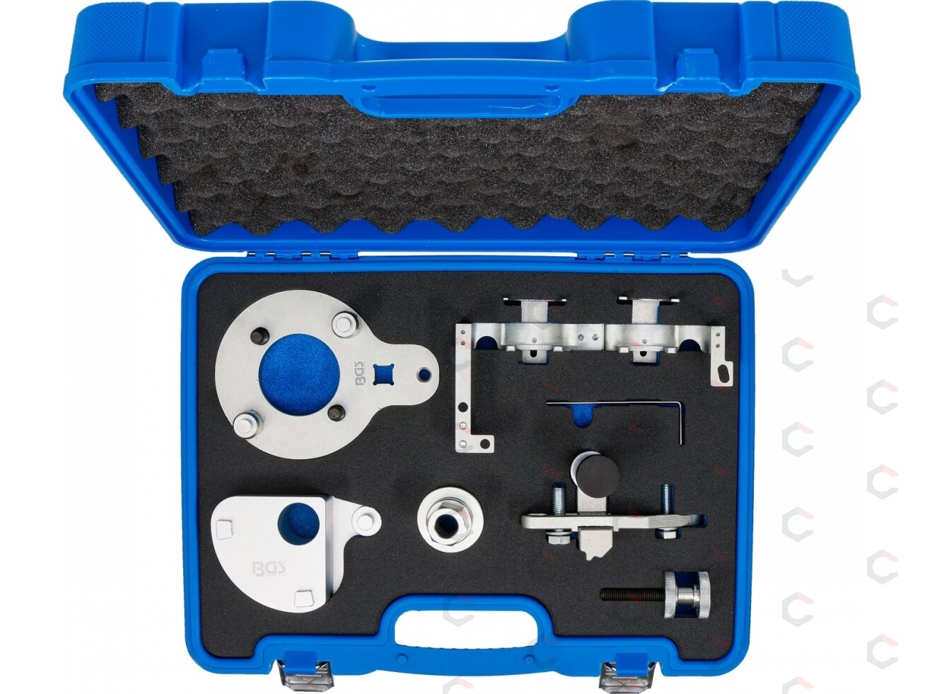 Variklio fiksavimo įrankių rinkinys | Opel / Vauxhall 1.5 CRDI / 1.5 CDTi / 2.0 CDTi | 7 vnt. | BGS (62508) 3 Variklio fiksavimo įrankių rinkinys | Opel / Vauxhall 1.5 CRDI / 1.5 CDTi / 2.0 CDTi | 7 vnt. | BGS (62508) 3