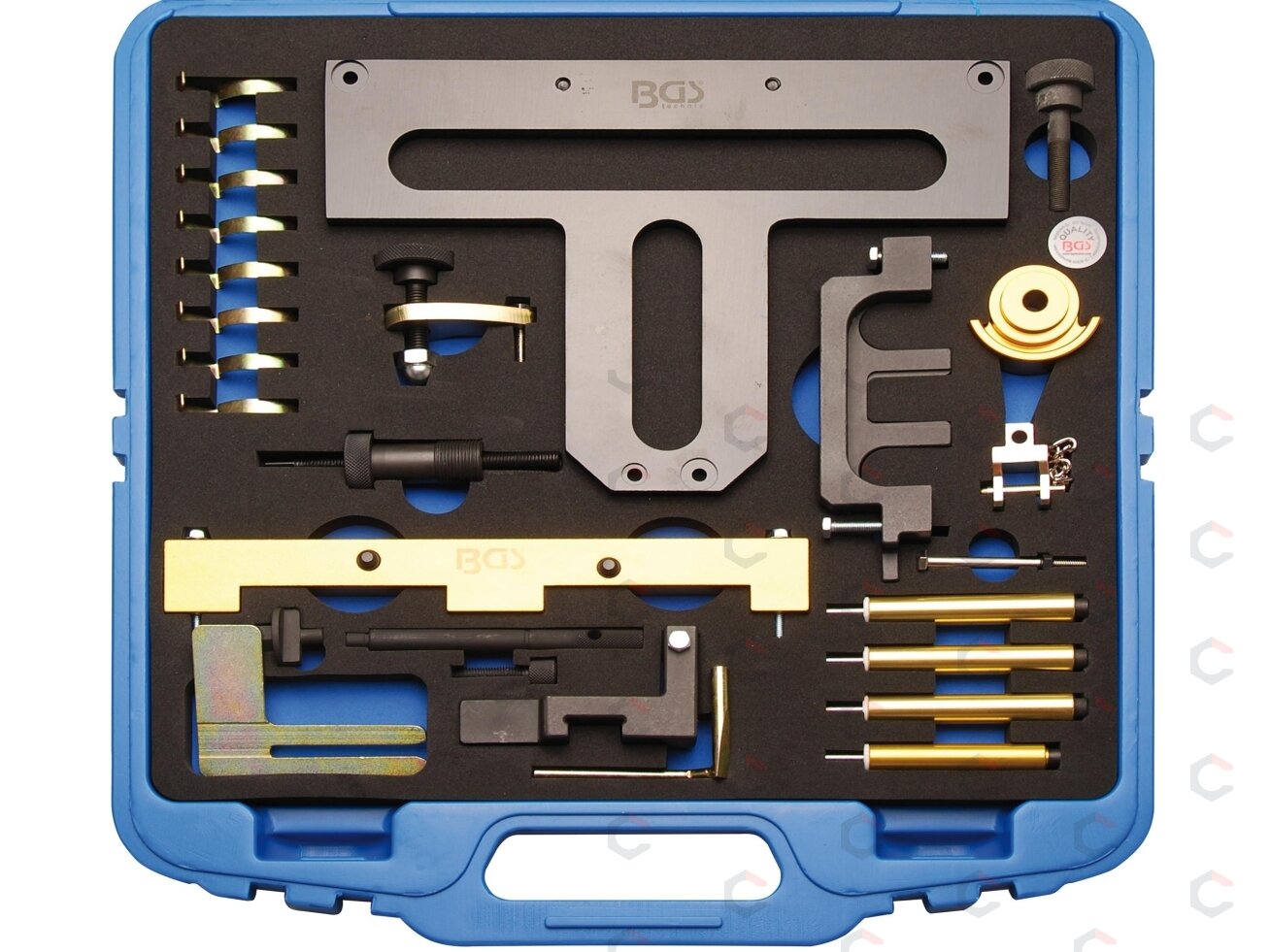 Variklio fiksavimo rinkinys | BMW Diesel | 13 vnt. (62617)