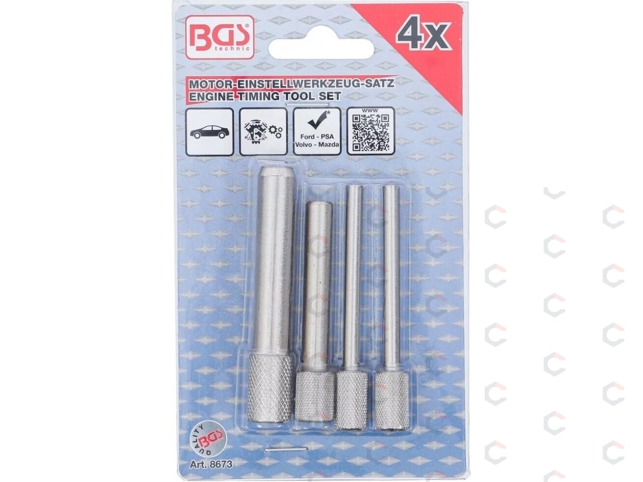 Variklio fiksavimo rinkinys | Ford Tdci, PSA Hdl, Mazda D 1.4, 1.6 (8673) 3 Variklio fiksavimo rinkinys | Ford Tdci, PSA Hdl, Mazda D 1.4, 1.6 (8673) 3
