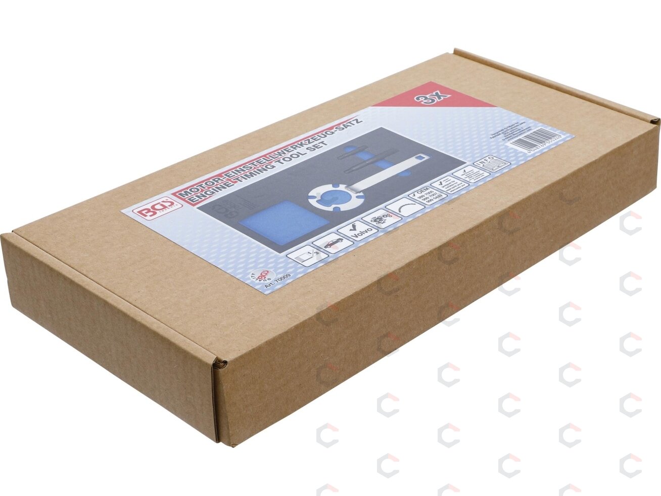 Variklio fiksavimo rinkinys | Volvo 5 Cylinder 2.0 / 2.4 / 2.5 Diesel (70009) 2 Variklio fiksavimo rinkinys | Volvo 5 Cylinder 2.0 / 2.4 / 2.5 Diesel (70009) 2