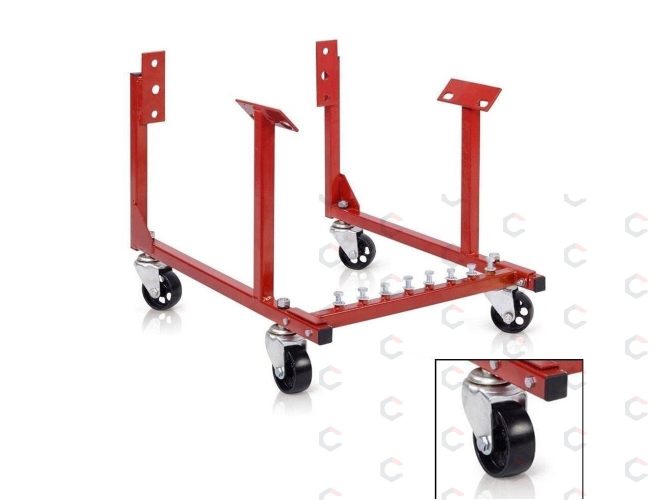Variklio laikiklis su ratukais | 450 kg (1000 Lbs) (EC450) 3