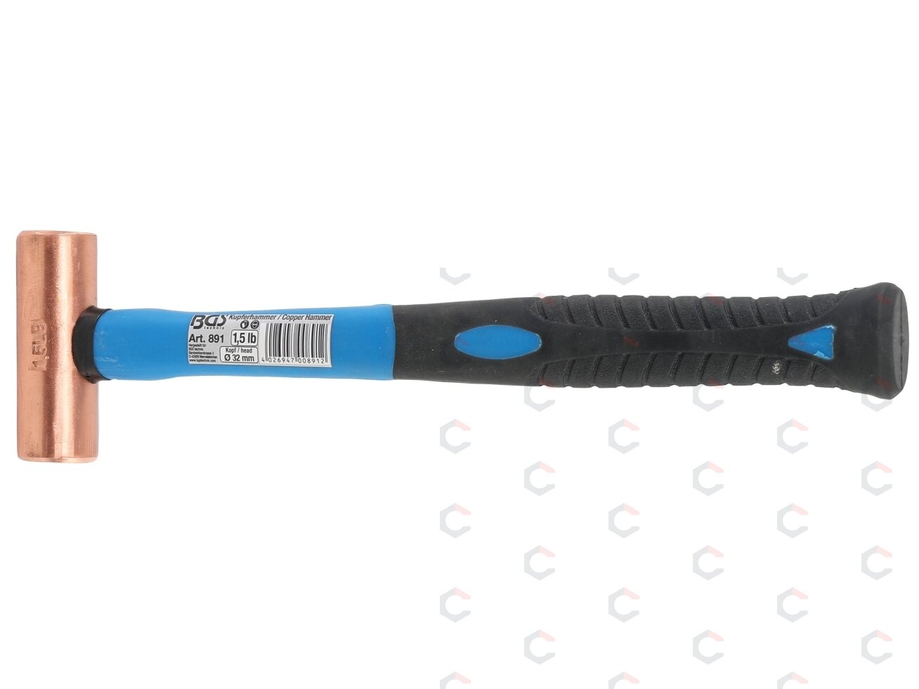 Varinis plaktukas | 680 g (1,5 lb) galva (891) Varinis plaktukas | 680 g (1,5 lb) galva (891)