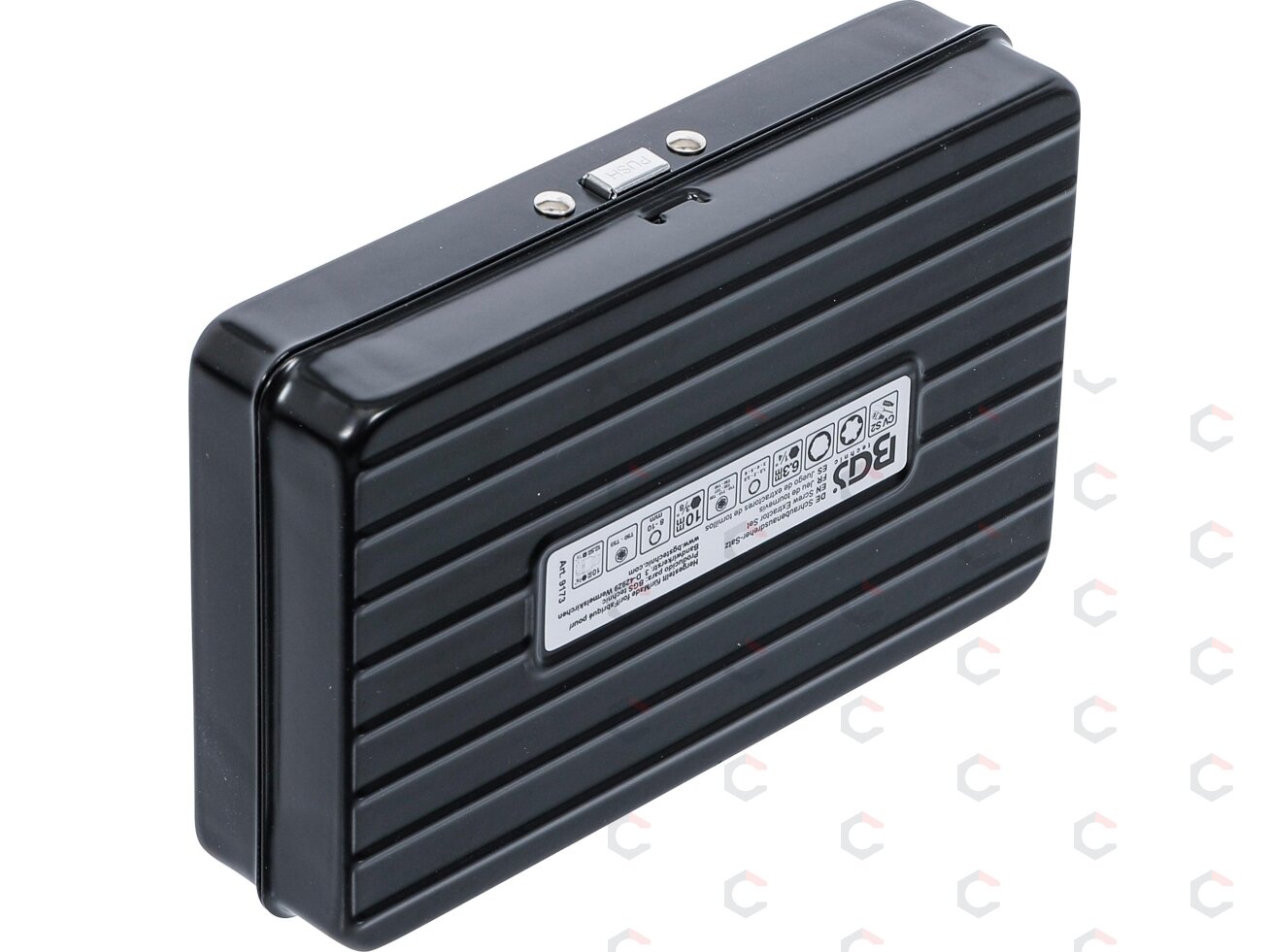 Varžtų ištraukimo rinkinys | vidinis šešiakampis (Hex) 1,5–10 mm / T-Star (Torx) | T10 - T55 | 19 vnt. (9173) 8