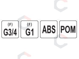 Keturgubas čiaupo adapteris | G3/4 ir G1 | 4 išėjimai (YT-89103) 6 Keturgubas čiaupo adapteris | G3/4 ir G1 | 4 išėjimai (YT-89103) 6
