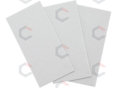 Vailokas | Matinis | baltas | 100 x 200 mm | 3 vnt. (80711)
