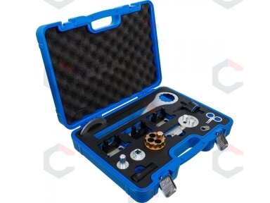 Variklio fiksavimo ir paskirstymo įrankių rinkinys | Mercedes-Benz M254 / M256 | 13 vnt. | BGS (62661) Variklio fiksavimo ir paskirstymo įrankių rinkinys | Mercedes-Benz M254 / M256 | 13 vnt. | BGS (62661)