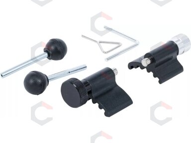 Variklio fiksavimo įrankių rinkinys | VAG 1.4 / 1.6 / 1.9 / 2.0 SDI / TDI (62644) Variklio fiksavimo įrankių rinkinys | VAG 1.4 / 1.6 / 1.9 / 2.0 SDI / TDI (62644)