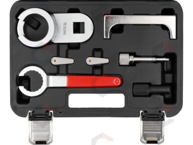 Variklio fiksavimo įrankių rinkinys | VAG SDI/TDI/TDICR | 7 vnt (YT-060178) Variklio fiksavimo įrankių rinkinys | VAG SDI/TDI/TDICR | 7 vnt (YT-060178)