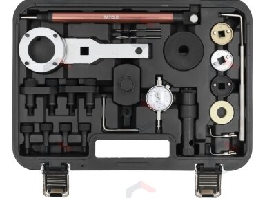Variklio fiksavimo įrankių rinkinys | VAG TSI/TFSI | 22 vnt (YT-060252) Variklio fiksavimo įrankių rinkinys | VAG TSI/TFSI | 22 vnt (YT-060252)
