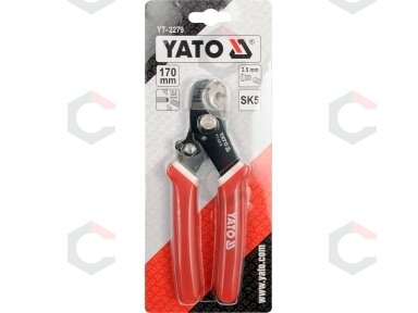 Varžtų ir vielos kirpimo replės | 170 mm (YT-2279) Varžtų ir vielos kirpimo replės | 170 mm (YT-2279)
