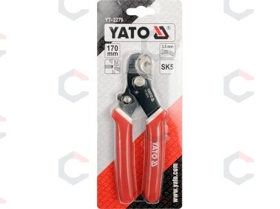 Varžtų ir vielos kirpimo replės | 170 mm (YT-2279) 1