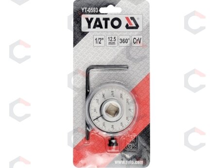Varžtų priveržimo matuoklis 1/2" 360° (YT-0593) 1 Varžtų priveržimo matuoklis 1/2" 360° (YT-0593) 1