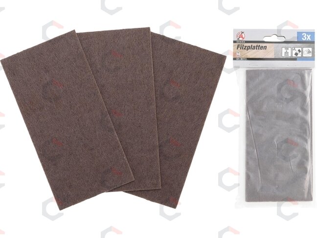 Vailokas | Matinis | rudas | 100 x 200 mm | 3 vnt. (80713) Vailokas | Matinis | rudas | 100 x 200 mm | 3 vnt. (80713)