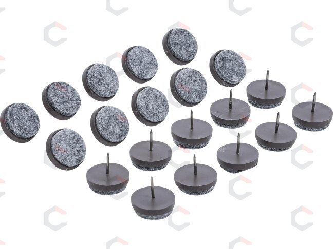 Vailokinių padukų rinkinys | su vinukais | Ø 24 mm | 20 vnt. (80868) Vailokinių padukų rinkinys | su vinukais | Ø 24 mm | 20 vnt. (80868)