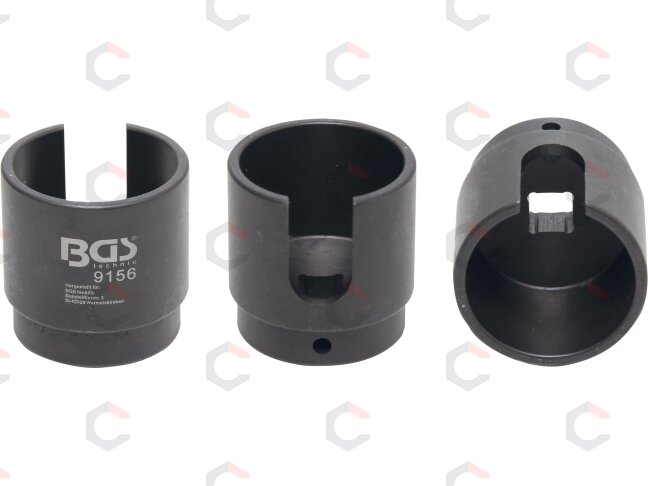 Vairo ašies / traukės galvutė | 12,5 mm (1/2") | Ø 49 mm (9156) Vairo ašies / traukės galvutė | 12,5 mm (1/2") | Ø 49 mm (9156)