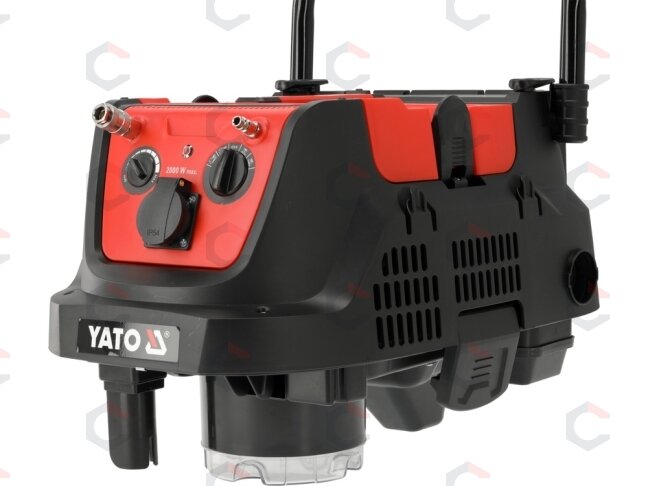 Vakuuminis dulkių siurblys – automatinis filtro kratytuvas, pneumo sinchronizacija – 40 l | 1600/3600 W (YT-85718) 9 Vakuuminis dulkių siurblys – automatinis filtro kratytuvas, pneumo sinchronizacija – 40 l | 1600/3600 W (YT-85718) 9
