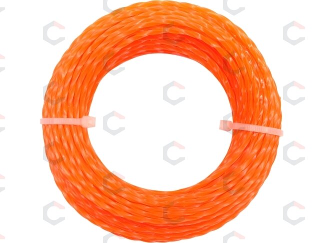 Valas žolei trimeriams | suktas "Silent" | 2.0 mm x 15 m (89479) Valas žolei trimeriams | suktas "Silent" | 2.0 mm x 15 m (89479)