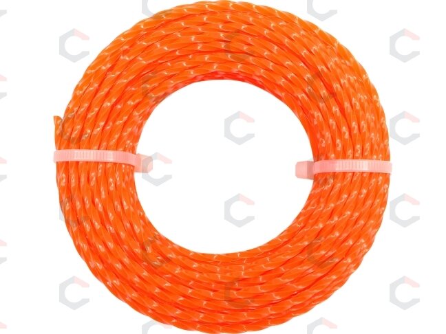 Valas žolei trimeriams | suktas "Silent" | 2.4 mm x 15 m (89480) Valas žolei trimeriams | suktas "Silent" | 2.4 mm x 15 m (89480)