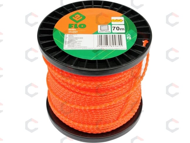 Valas žolei trimeriams | suktas "Silent" | 2.7 mm x 70 m (89485) Valas žolei trimeriams | suktas "Silent" | 2.7 mm x 70 m (89485)