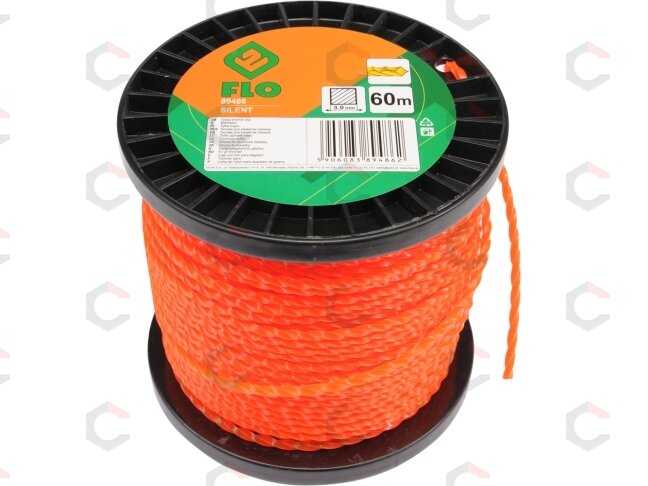 Valas žolei trimeriams | suktas "Silent" | 3.0 mm x 60 m (89486) Valas žolei trimeriams | suktas "Silent" | 3.0 mm x 60 m (89486)