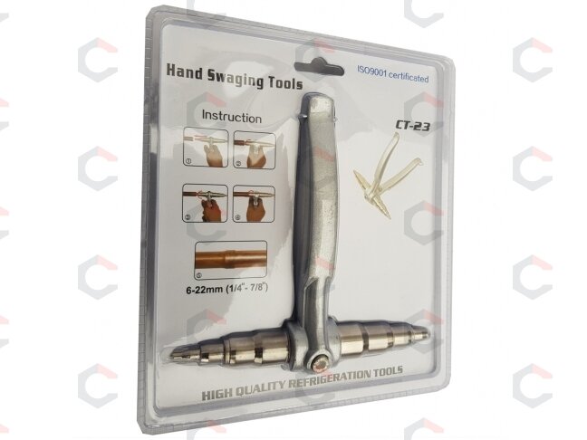 Vamzdelių plėtimo įrankis | 6-22 mm (CT-23) 2 Vamzdelių plėtimo įrankis | 6-22 mm (CT-23) 2